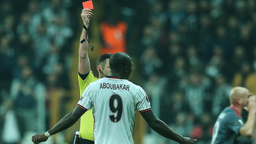 UEFA'dan Aboubakar'a 3 maç ceza