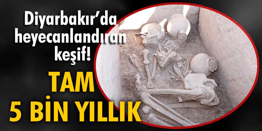 Diyarbakır’da tam 5 bin yıllık heyecanlandıran keşif!