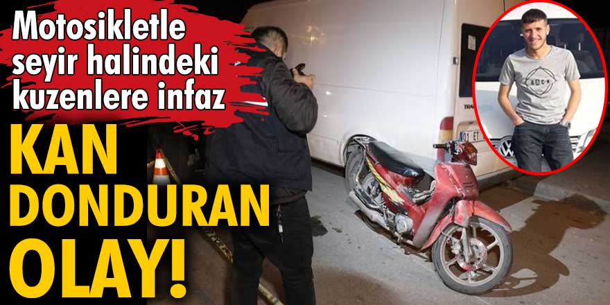 Adana'da korkunç olay! Kuzenleri motosiklette infaz ettiler