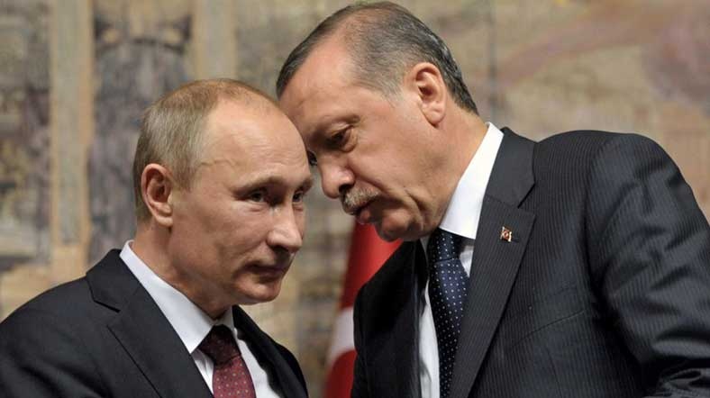 Erdoğan, Putin ile ikili ilişkiler ve Suriye meselesini görüştü