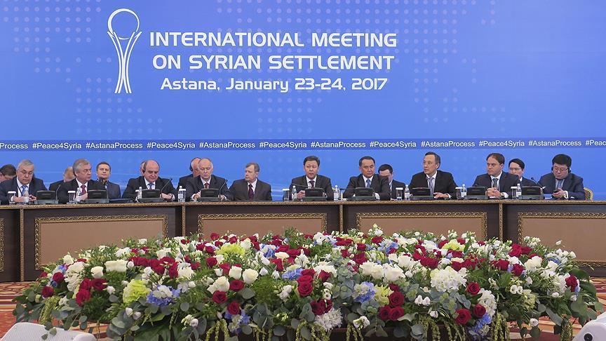 Suriye konulu Astana toplantısı başladı