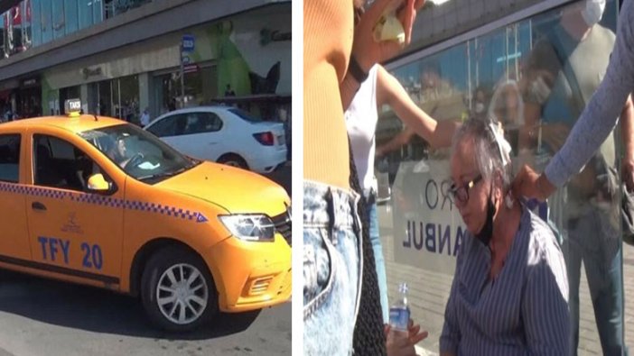 Yaralı kadını taksisine almadı: Vatandaşlardan tepki yağdı