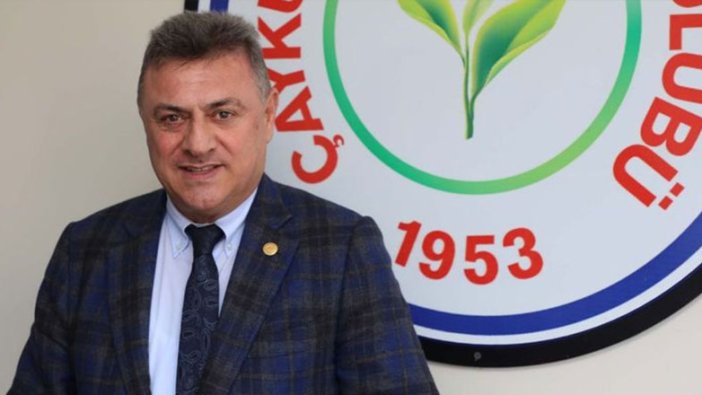 Çaykur Rizespor Başkanı Kartal'dan hakeme tepki