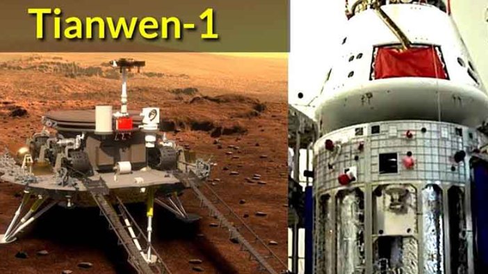 Çin'in Mars keşif aracı fırlatıldı