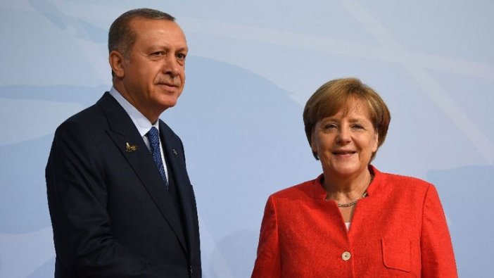Erdoğan ile Merkel'den 