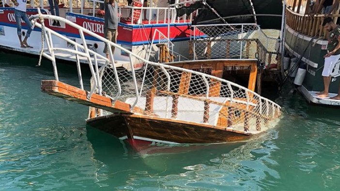 Şanlıurfa Halfeti'de tekne battı!