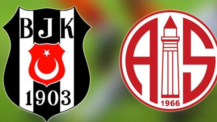 Beşiktaş-Antalyaspor maçı başladı