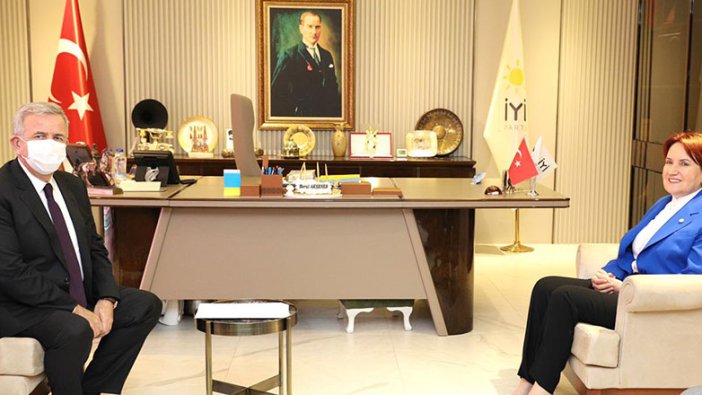 Mansur Yavaş'tan Meral Akşener'e sürpriz ziyaret