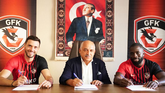 Gaziantep FK, Nouha Dicko ve Amedej Vetrih'i kadrosuna kattı