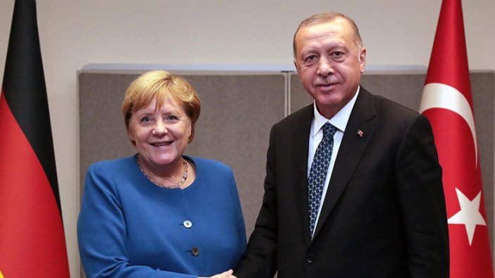 Recep Tayyip Erdoğan ve Angela Merkel görüştü