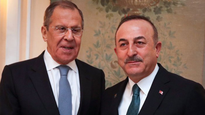 Dışişleri Bakanı Mevlüt Çavuşoğlu, mevkidaşı Lavrov ile görüştü