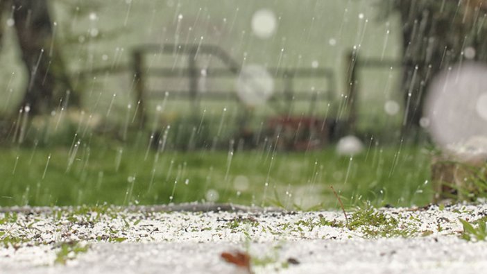 Meteoroloji sağanak yağış, dolu, yıldırım gibi olumsuzluklara karşı uyardı