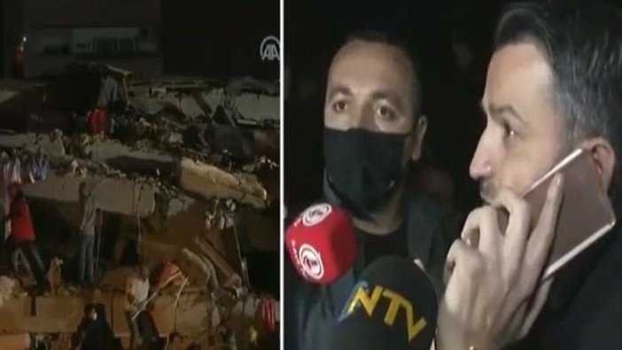 Bakan Pakdemirli İzmir’de enkaz altındaki bir kadınla konuştu: Ben kedi sesi çıkarayım siz köpekleri salın 