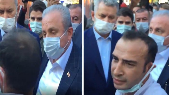 İzmir depremi sonrası bir vatandaş TBMM Başkanı Mustafa Şentop'a böyle isyan etti