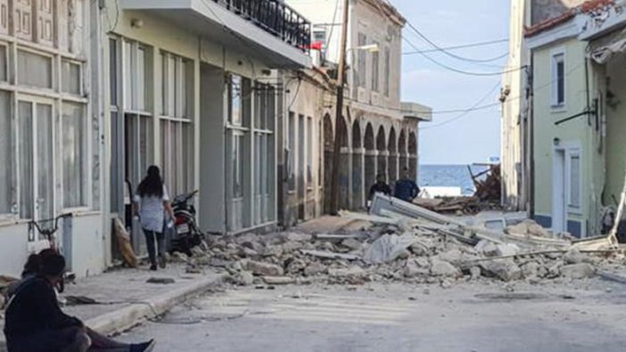 Yunanistan'ın Samos Adası'nda 3.9 büyüklüğünde deprem meydana geldi