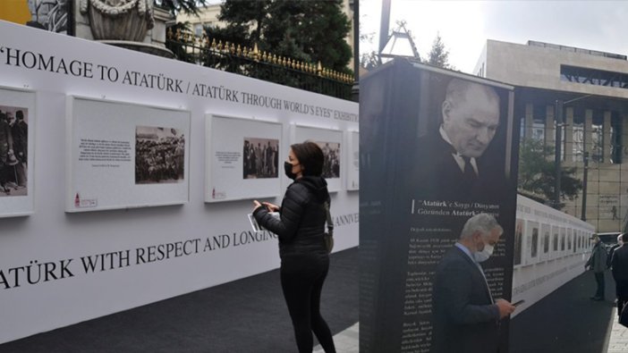 “Atatürk'e Saygı / Dünyanın Gözünden Atatürk Sergisi
