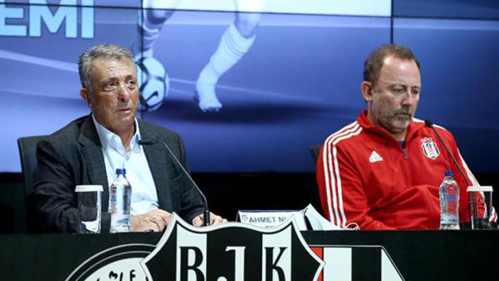 Beşiktaş Başkanı Ahmet Nur Çebi, Sergen Yalçın'ın istifa ettiği iddialarını yalanladı