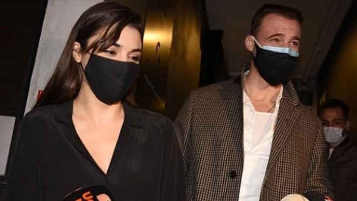 Hande Erçel ve Kerem Bürsin'in pahalı maskesi