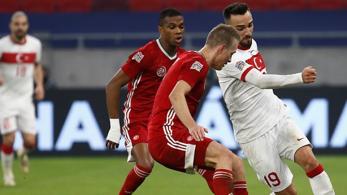 UEFA Uluslar Ligi'nde Türkiye, Macaristan'a 2-0 kaybetti