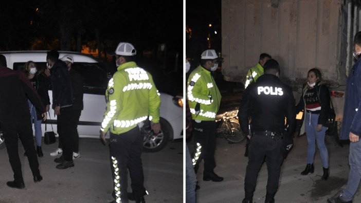 Karaman'da Enes T, polisten kaçmak isterken kaza yaptı!