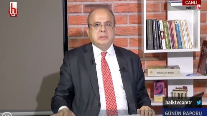 Halk TV'de Fatih Ertürk'ün zor anları 