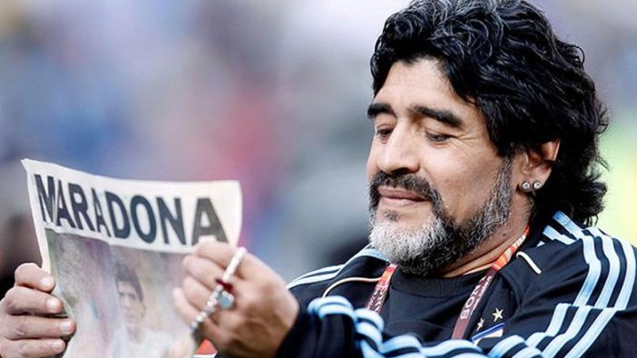 Maradona'nın ölümü dünya basınında manşetlerde