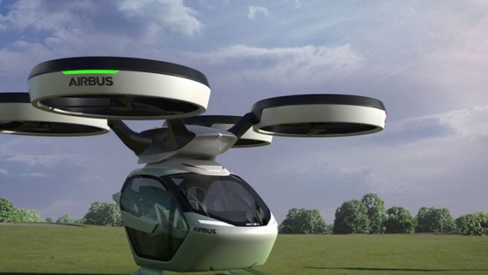 2050'de yaklaşık 100 bin yolcu drone ile seyahat planlanıyor