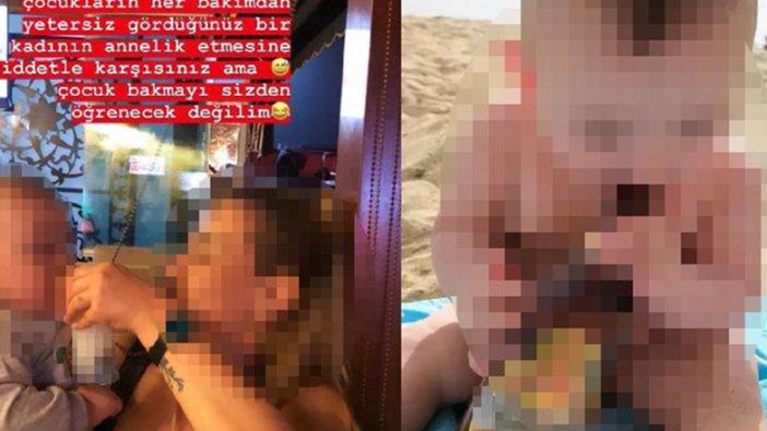 İstanbul Kartal'da bir annenin ufak kız çocuğuna alkol içirmesi tepki çekti