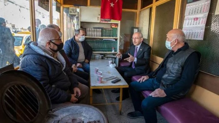 CHP Genel Başkanı Kemal Kılıçdaroğlu Ankara'da esnafı ziyaret etti
