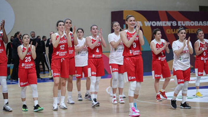 A Milli Kadın Basketbol Takımı Avrupa Şampiyonası'nda!