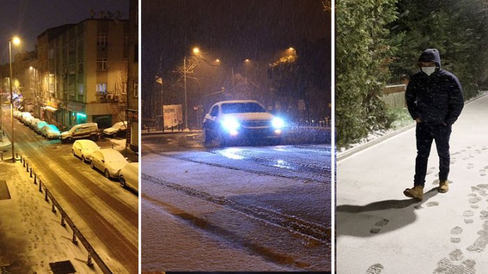 İstanbul'da kar yağışı sabah saatlerinde de etkisini sürdürüyor!