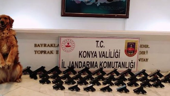 Konya'da silah kaçakçılarına operasyon yapıldı