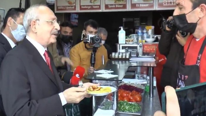 CHP Genel Başkanı Kemal Kılıçdaroğlu'nun Aksaray'da esnafla sohbeti güldürdü!