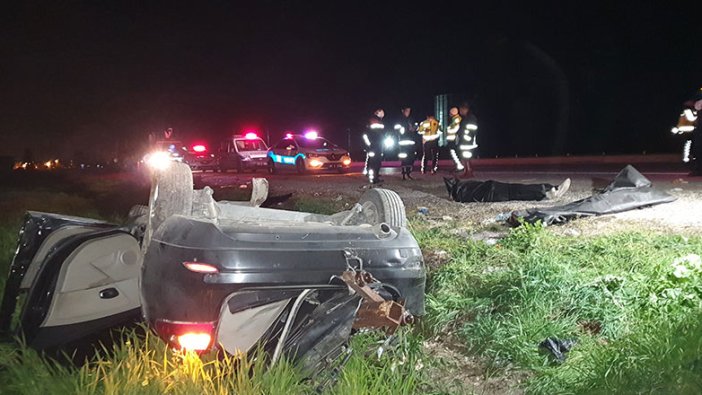 Adana'da feci kaza! 2 kişi hayatını kaybetti