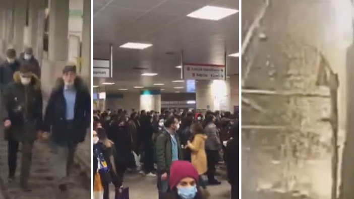 Yenikapı-Bayrampaşa metro hattında patlama! Sebebi ise akıllara ziyan