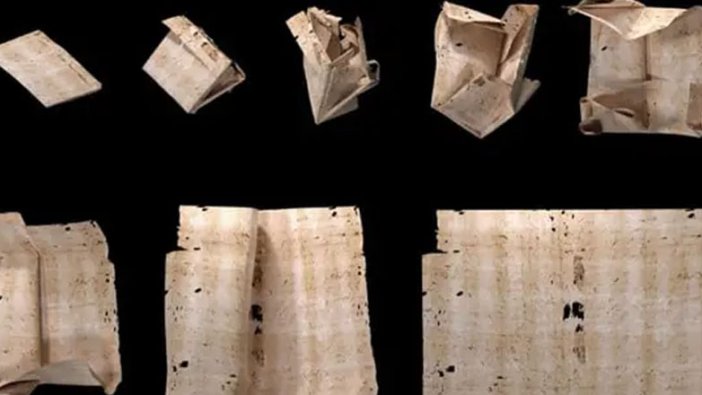 300 yıl önce şifreli katlanmış mektubun gizemi çözüldü