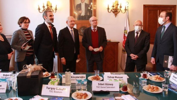 Kemal Kılıçdaroğlu'ndan TGC'ye ziyaret