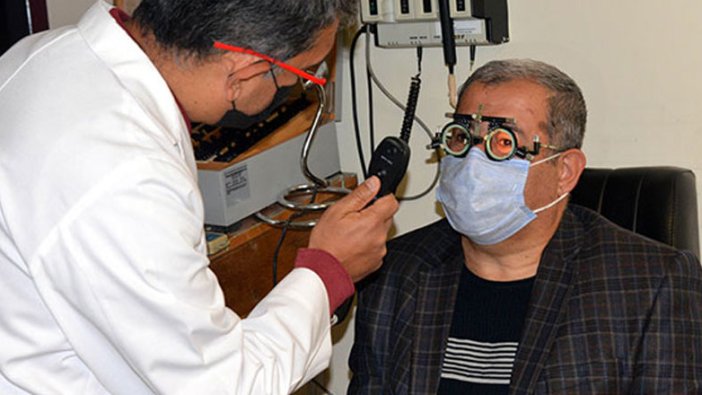 Kahramanmaraş'ta yaşayan Metin Çuhadar korona virüs nedeniyle bir gözünü kaybetti