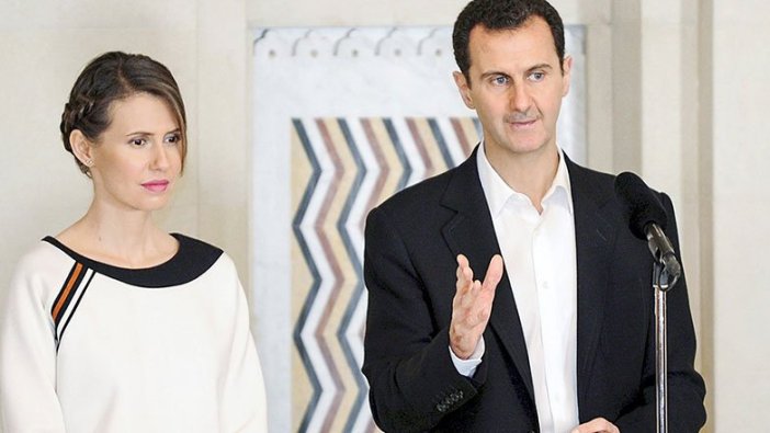 Suriye Devlet Başkanı Beşar Esad ile eşi Esma Esad Rusya'ya götürüldü 