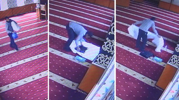 Diyarbakır'da akıllara durgunluk veren olay! Camiye girdi kefene sarıp kaçtı