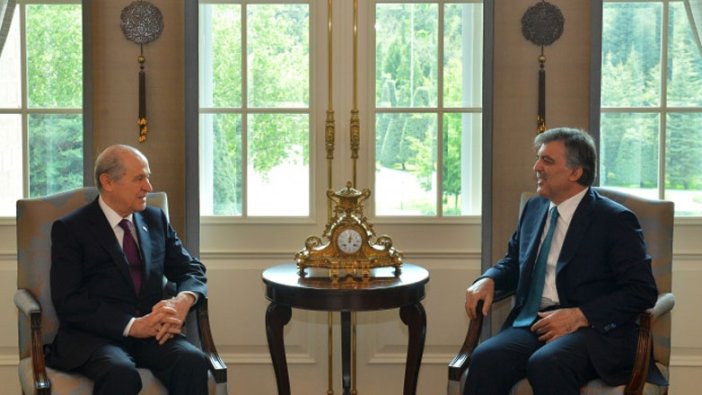 Devlet Bahçeli'den Abdullah Gül'e: 