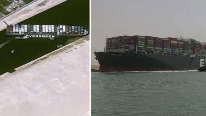 Süveyş Kanalı'nda sıkışan gemi ile ilgili kritik uyarı