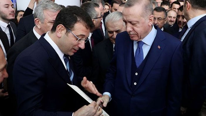 Kadir Topbaş'ın cenazesinde Ekrem İmamoğlu Tayyip Erdoğan ile ne konuştu 