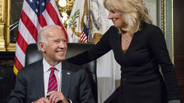 ABD Başkanı Joe Biden'ın eşi First Lady Jill Biden'dan 1 Nisan şakası