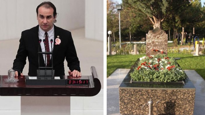 Alparslan Türkeş’in oğlu Ahmet Kutalmış Türkeş babasının mezarına alınmadı 