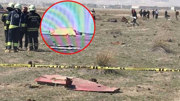 Konya'da düşen Türk Yıldızları'ndaki NF-5 uçağının düşme anı anbean kaydedildi