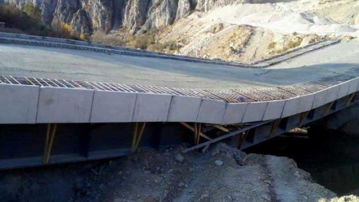 AKP'li belediyenin açılışını yapmadan çöken köprüde skandallar zinciri
