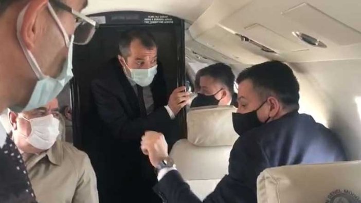 Tarım ve Orman Bakanı Bekir Pakdemirli'nin uçağı havada arızalandı