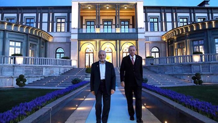 Saray'da dikkat çeken Oğuzhan Asiltürk ile Erdoğan buluşması