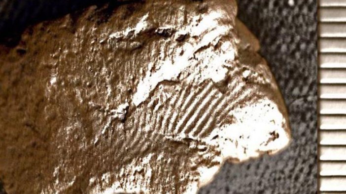 5 bin yıllık çömlekte parmak izi bulundu